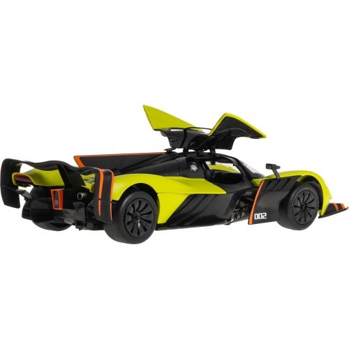 Nuotoliniu būdu valdomas automobilis RASTAR Aston Martin Valkyrie AMR Pro 1:14 žalias
