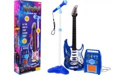 Elektrinės gitaros stiprintuvas, mėlynas