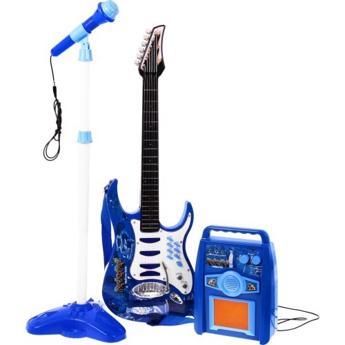 Electric Guitar Amplifier Blue