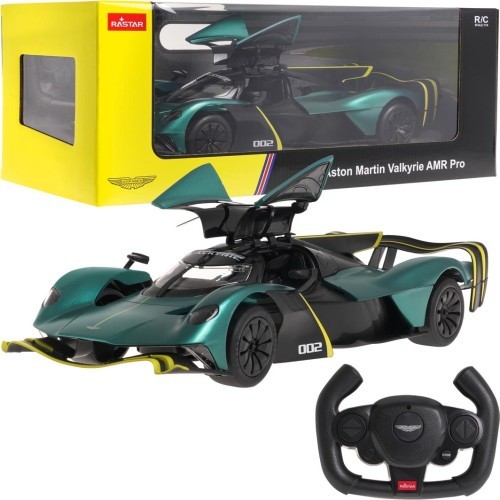 Радиоуправляемый автомобиль 1:14 Aston Martin Valkyrie AMR Pro, тёмно-зелёный, RASTAR