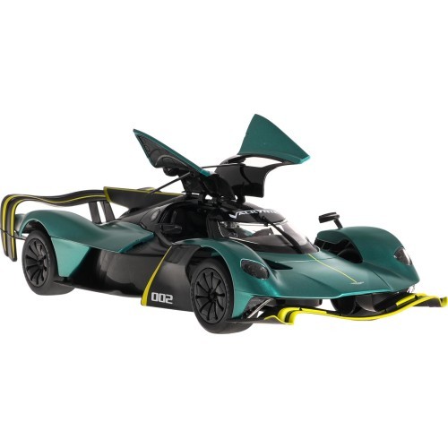 Nuotoliniu būdu valdomas automobilis 1:14 Aston Martin Valkyrie AMR Pro, tamsiai žalias, RASTAR