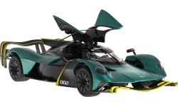 Nuotoliniu būdu valdomas automobilis 1:14 Aston Martin Valkyrie AMR Pro, tamsiai žalias, RASTAR