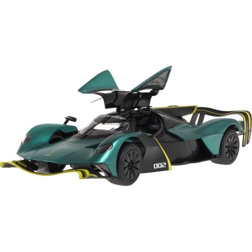 Nuotoliniu būdu valdomas automobilis 1:14 Aston Martin Valkyrie AMR Pro, tamsiai žalias, RASTAR