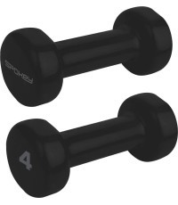 Набор виниловых гантелей Spokey SHAPE 2x 4 кг