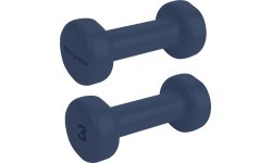 A set of vinyl dumbbells Spokey SHAPE 2x 3 kg