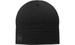 Merino Lightweight Beanie Solid Black - 999