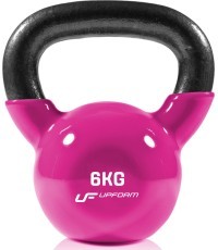 Vinyl-Coated Cast Iron Kettlebell UpForm 6 kg