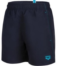 B Beach Boxer Solid R Navy-Turquoise 10-11 - 782