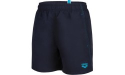 Пляжные шорты Beach Boxer Solid R, тёмно-синие с бирюзовым, 10-11 - 782