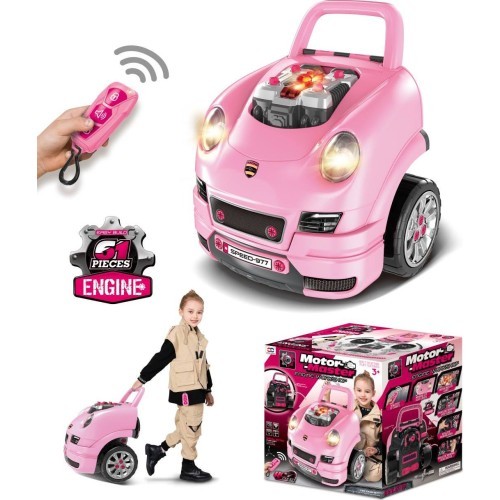 Workshop for a young mechanic Pink