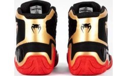 Imtynių bateliai Venum Elite Wrestling Black/Gold/Red