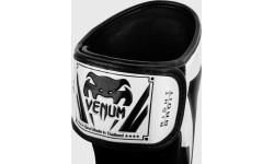 Venum Elite Standup blauzdų apsaugos, baltos/juodos