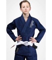 Venum Contender Kids BJJ kimono (su nemokamu baltu diržu) – tamsiai mėlynas