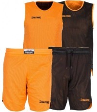Dvipusė vaikiška krepšinio apranga SPALDING DOUBLEFACE KID SET DYDIS 116cm