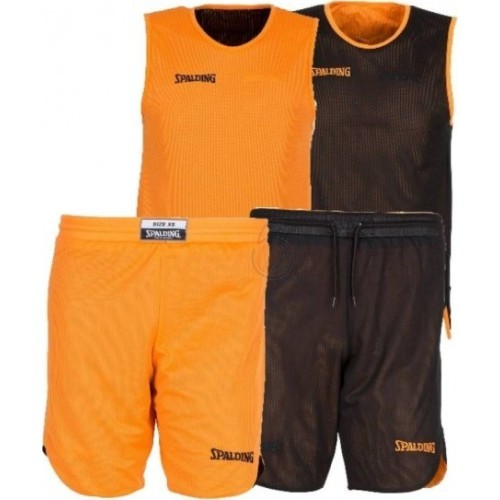 Dvipusė vaikiška krepšinio apranga SPALDING DOUBLEFACE KID SET DYDIS 116cm