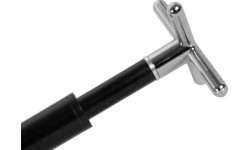 Billiard Rest Stick incl. Bridge Head Cross, Black, telescopic