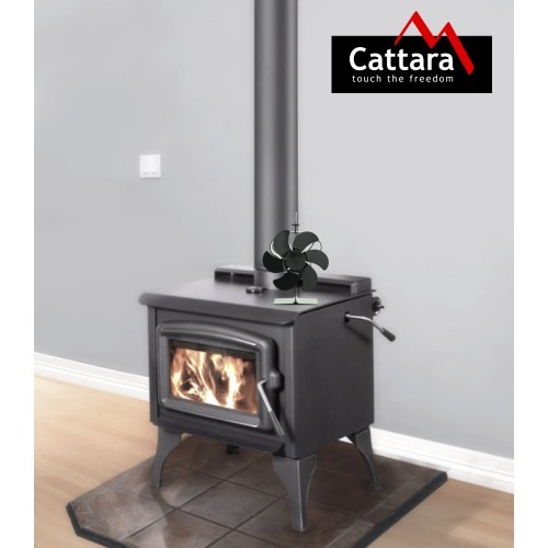 Ventilátor krbový CROWN s podstavcem 150mm