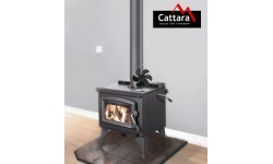 Židinio ventiliatorius CROWN su stovu 150 mm