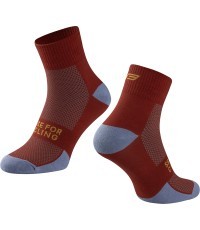 FORCE Edge socks, size S-M (36-41) (red/blue)