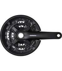Шатуны передние Shimano MT210-3, 3x9 скоростей, 44-32-22T, 175 мм