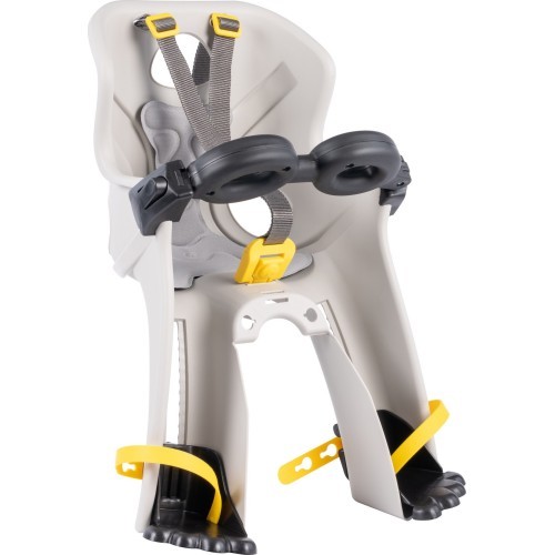 Bellelli Freccia B-fix front child bike seat, silk grey