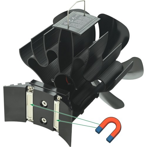 Ventilátor krbový THRONE na kouřovod 160mm