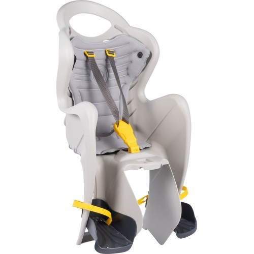 Детское велокресло Bellelli Mr Fox B-fix на раму silk grey