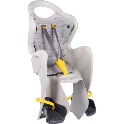 Bellelli Mr Fox rear-mounted child bike seat, silk grey