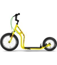 Самокат Yedoo Wzoom Emoji 16/12” - Жёлтый