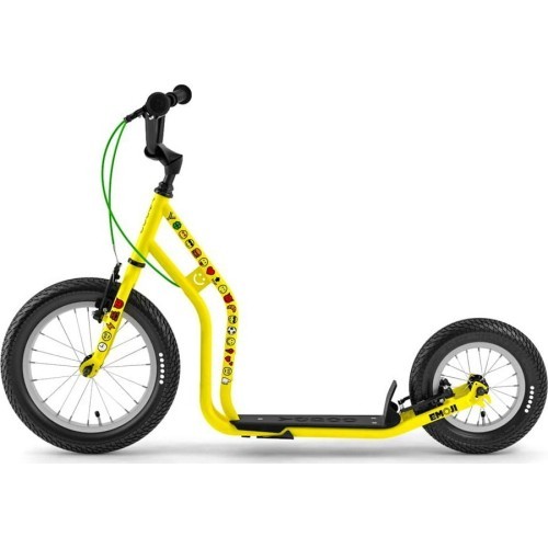 Самокат Yedoo Wzoom Emoji 16/12” - Жёлтый