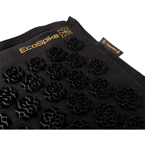 Acupressure Mat and Pillow inSPORTline EcoSpike - Black