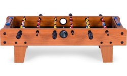 Stół do piłkarzyków mini 69x35,5 cm drewniany piłkarzyki ECOTOYS