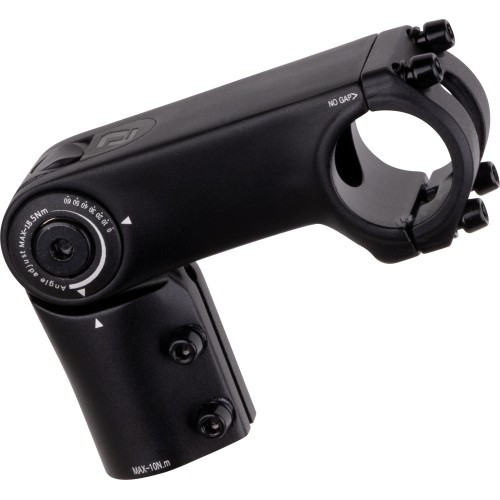 Регулируемый вынос руля велосипеда Force S6.6 31,8/90mm (алюминиевый, чёрный)