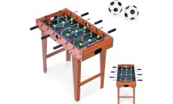 Medinis stalo futbolo stalas ECOTOYS 69x35,5 cm