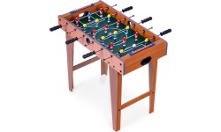 Stół do piłkarzyków 69x35,5 cm drewniany gra w piłkarzyki ECOTOYS