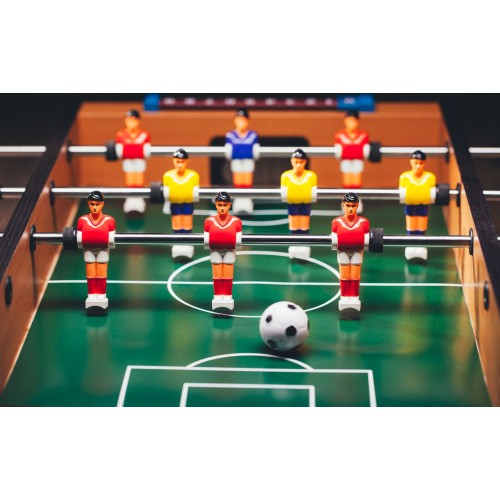 Medinis stalo futbolo stalas ECOTOYS 69x35,5 cm