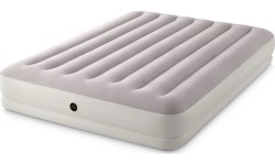 Pripučiamas dvivietis čiužinys 203x152x30 cm su elektrine pompa INTEX 64179