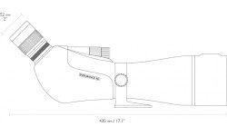 Stebėjimo teleskopas Hawke Endurance ED 25-75x85