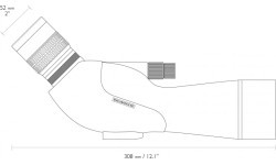 Stebėjimo teleskopas Hawke Endurance ED 15-45x60