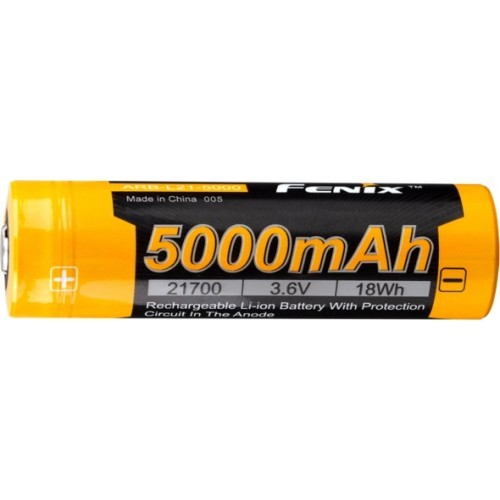 USB-аккумулятор Fenix ARB-L21U (21700, 5000 mAh, 3.6 В)