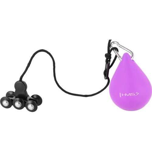 SET HULA HOOP PLUS SIZE HHW12 VIOLET WITH WEIGHT HMS + WAIST SUPPORT BR163 BLACK
