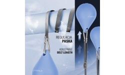 SET HULA HOOP MAGNETIC BLUE HHM15 WITH WEIGHT + COUNTER HMS + WAIST SUPPORT BR163 BLACK PLUZ SIZE