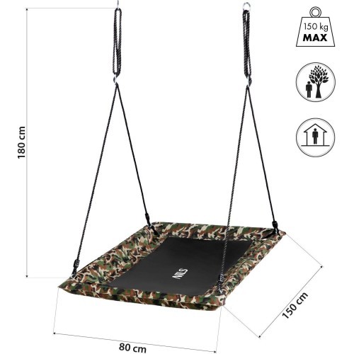 NB5043 STORK NEST SWING MORO NILS