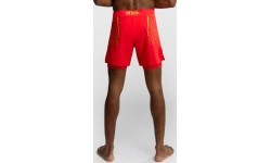 Venum x WOW FC Men’s Fight Shorts - Fury Red/ Gold