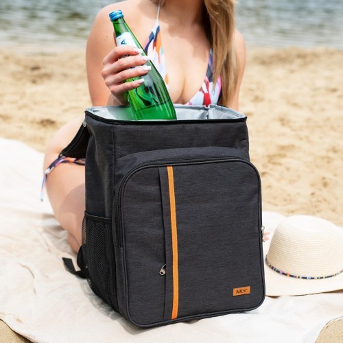 NC3140 COOLER BACKPACK BLACK NILS