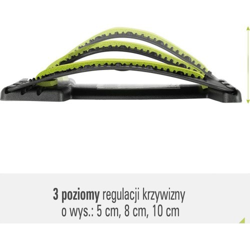 Растяжитель для спины с магнитами HMS PRP02, зелёный