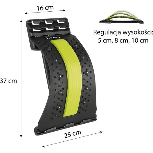 PRP02 GREEN BACK STRETCHER WITH MAGNETS HMS