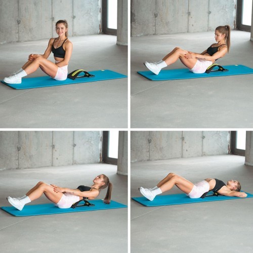 PRP02 GREEN BACK STRETCHER WITH MAGNETS HMS