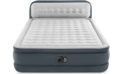 Materac łóżko 236x152 cm z pompką 2-osobowy DELUXE 64448ND