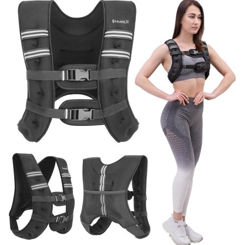 Svorinė liemenė su plieniniais svarmenimis HMS Premium - 5 kg